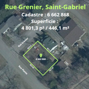 Rue Grenier, St-Gabriel